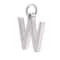 12 Pack: Sterling Silver Alphabet Charm by Bead Landing™